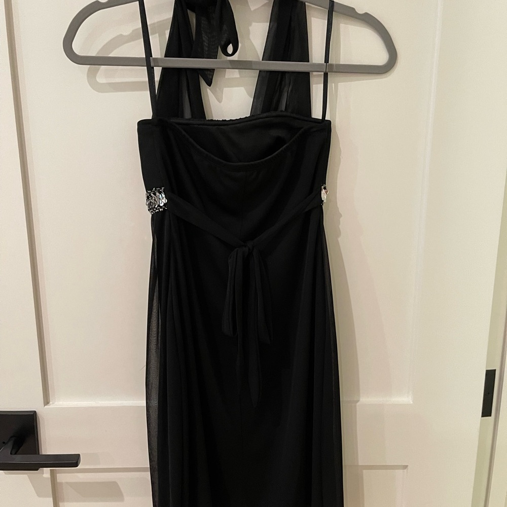 Beautiful Black Mini Dress - NWOT - Small - Picture 3 of 8